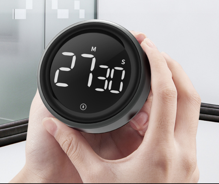 Temporizador digital magnético para cocina, cocina, ducha, estudio, cronómetro, contador LED, alarma, recordatorio, manual, cuenta regresiva electrónica