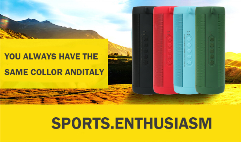 Altavoz bluetooth impermeable para exteriores, subwoofer inalámbrico bluetooth pesado, altavoz bluetooth portátil para exteriores con tarjeta enchufable