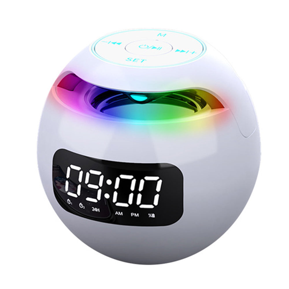 Nuevo altavoz portátil inalámbrico con despertador y Bluetooth