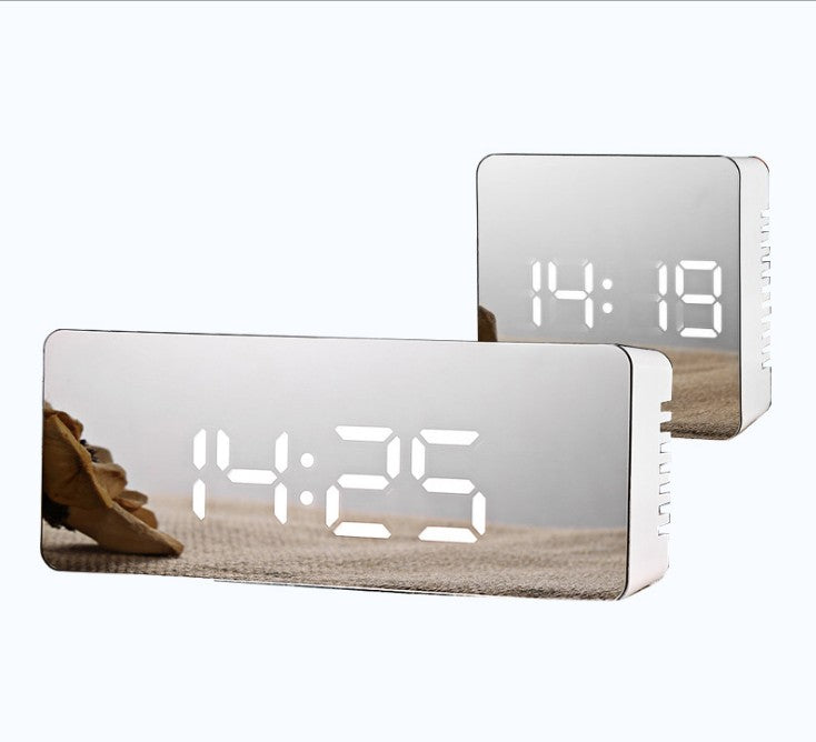 Reloj de espejo multifunción LED digital