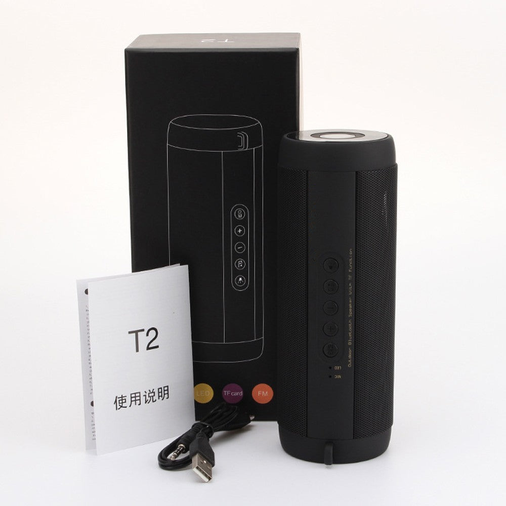 Altavoz bluetooth impermeable para exteriores, subwoofer inalámbrico bluetooth pesado, altavoz bluetooth portátil para exteriores con tarjeta enchufable