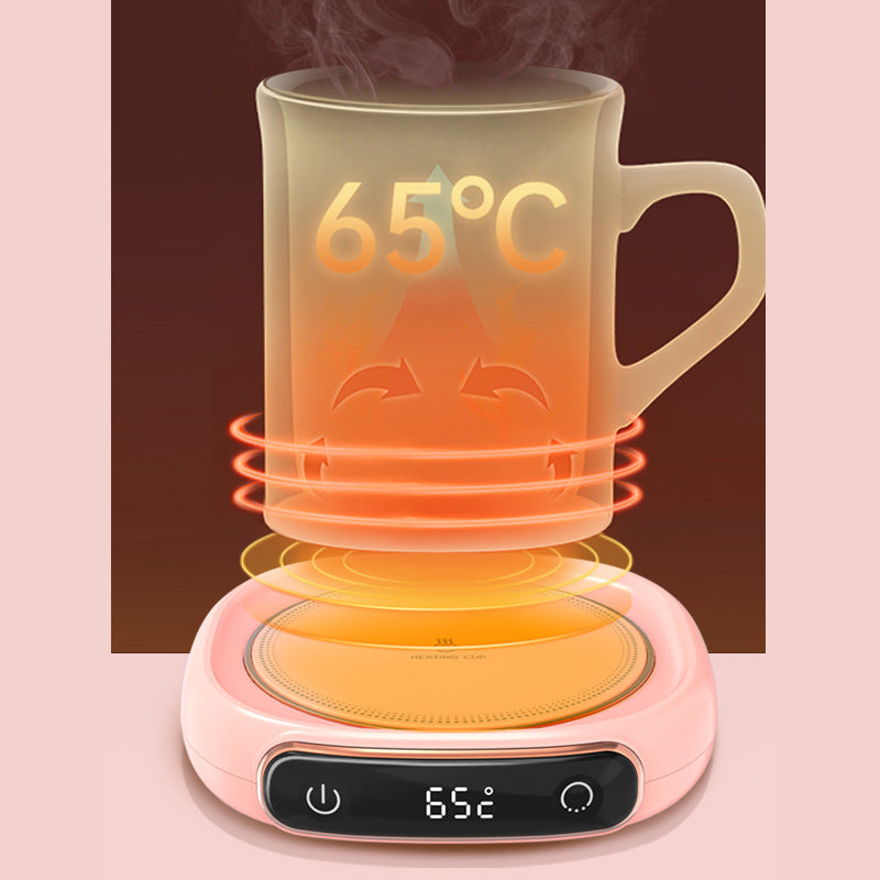 Calentador de taza de café, posavasos inteligente, aislamiento térmico, posavasos de temperatura constante, almohadilla térmica de escritorio
