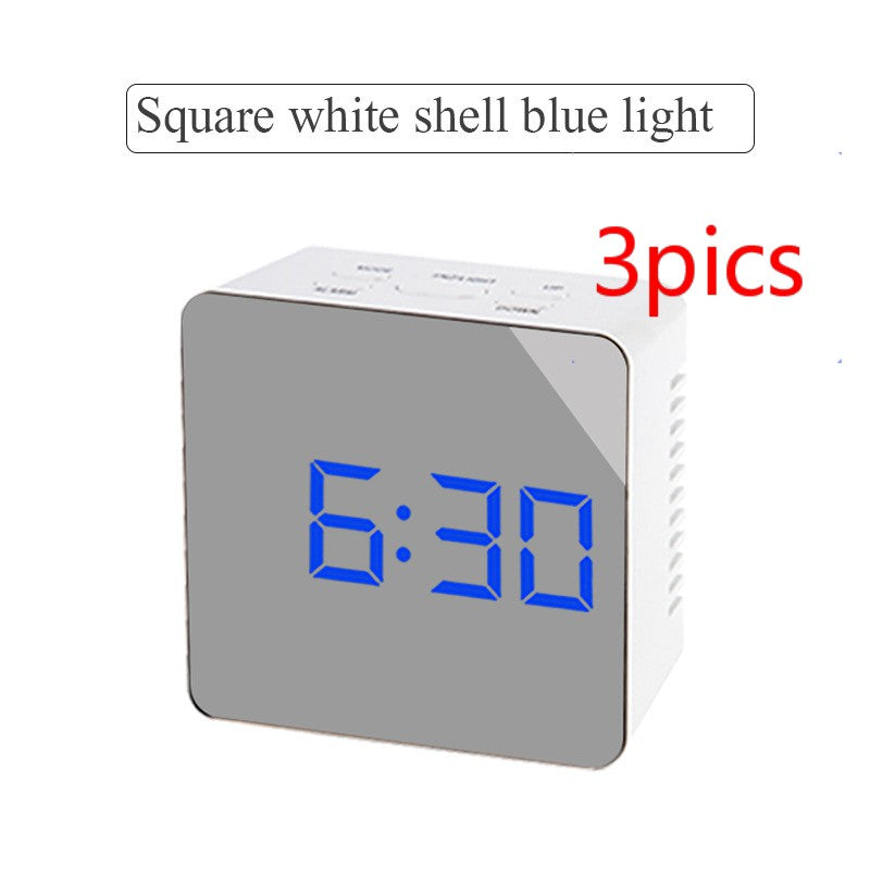 Reloj de espejo multifunción LED digital