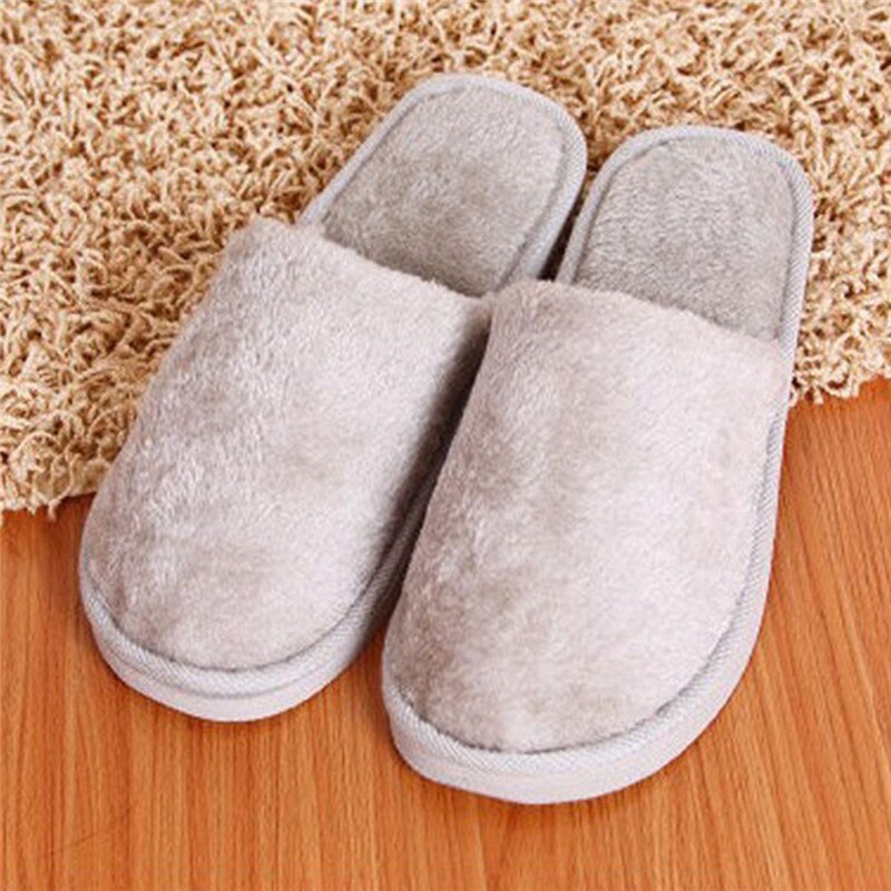Zapatillas de casa para mujer, para interior, dormitorio, ligeras, de goma EVA, para parejas, chanclas suaves y sólidas, para otoño e invierno, cálidas y peludas, novedad de 2023