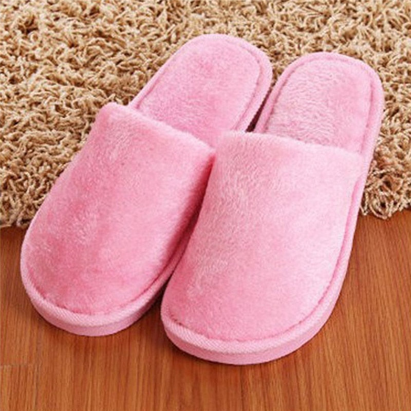 Zapatillas de casa para mujer, para interior, dormitorio, ligeras, de goma EVA, para parejas, chanclas suaves y sólidas, para otoño e invierno, cálidas y peludas, novedad de 2023