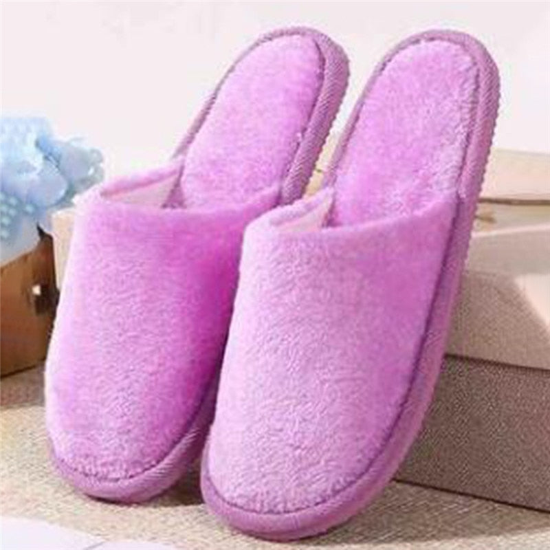 Zapatillas de casa para mujer, para interior, dormitorio, ligeras, de goma EVA, para parejas, chanclas suaves y sólidas, para otoño e invierno, cálidas y peludas, novedad de 2023