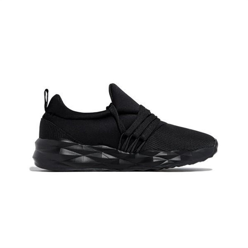 Zapatillas de deporte de verano para mujer, con cordones, para caminar, correr, punta redonda, informales, transpirables, antideslizantes, para gimnasio