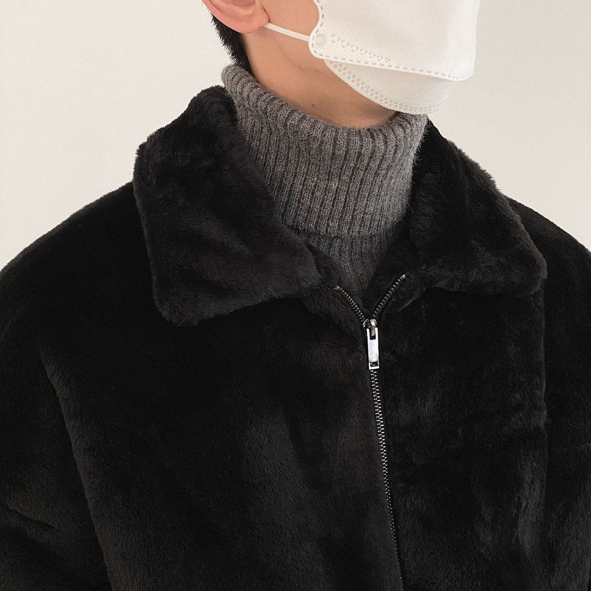 Chaqueta cálida de terciopelo vintage engrosada de invierno para hombre