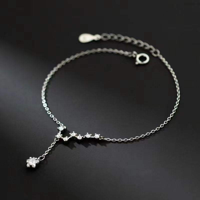 Pulsera de mujer con siete estrellas y la Osa Mayor