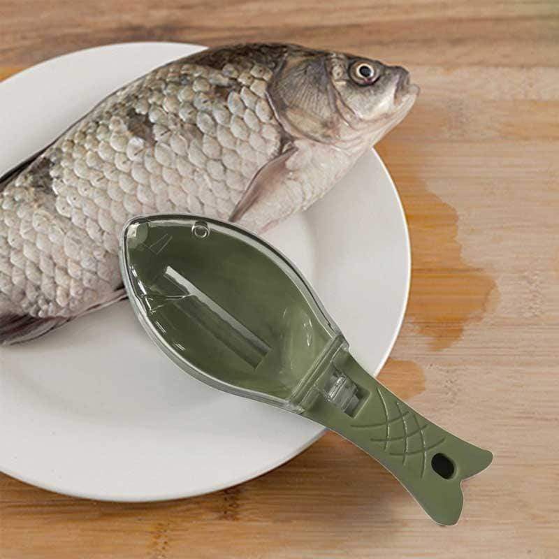 Cepillo para piel de pescado, cepillo para raspar escamas de pescado, rallador, desmontaje rápido, cuchillo para pescado, limpieza, pelado, raspador de piel, raspador, descamador de pescado, herramientas de cocina