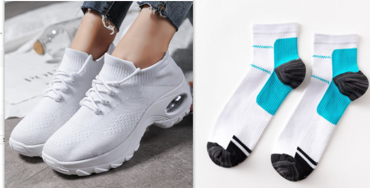 Zapatillas de running informales Flying Socks para mujer