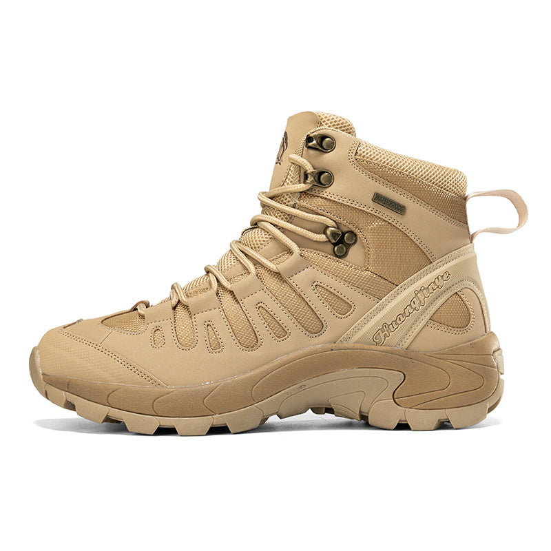 Botas de combate para exteriores, tallas grandes, zapatos de entrenamiento para exteriores para hombre