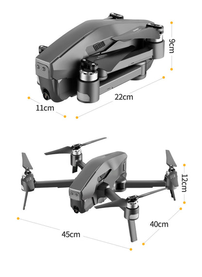Drone plegable GPS profesional