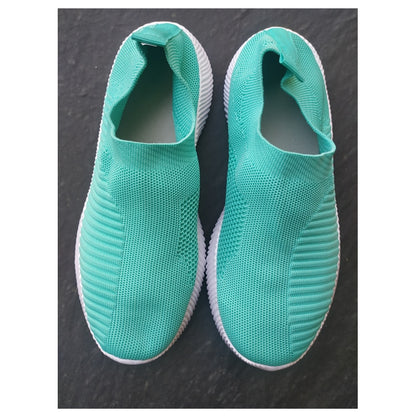 Sneakers Women Walking Shoes Woman Lightweight Loafers Tennis Casual Ladies Fashion Slip on Sock Vulcanized Shoes Plus Size 2021