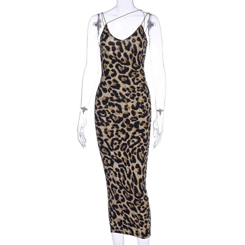 Vestido sexy con estampado de leopardo y serpiente para mujer de hirigin, vestido largo de moda para mujer, vestido ajustado para fiesta, vestido de noche para ocasiones especiales 