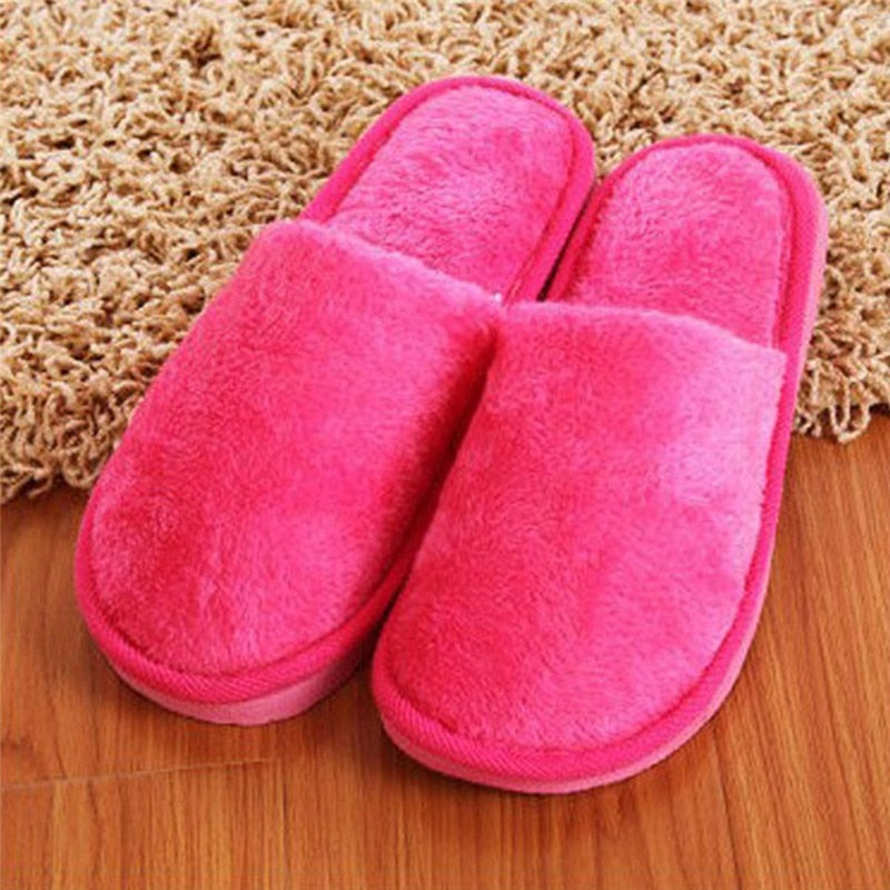 Zapatillas de casa para mujer, para interior, dormitorio, ligeras, de goma EVA, para parejas, chanclas suaves y sólidas, para otoño e invierno, cálidas y peludas, novedad de 2023 