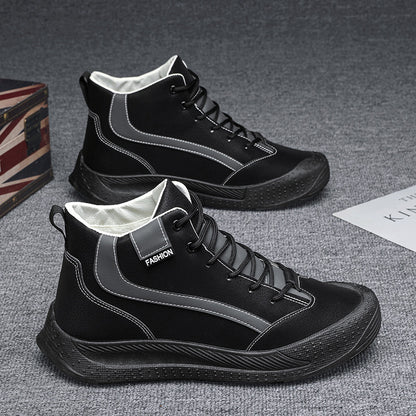 Nueva zapatilla deportiva informal de caña media para trabajo, senderismo y actividades al aire libre
