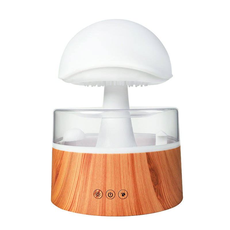 Nuevo humidificador de nube de lluvia, máquina de aromaterapia, humidificador de aire, difusor de aroma ultrasónico