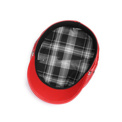 Women's Autumn And Winter Leisure Flat-top Cap