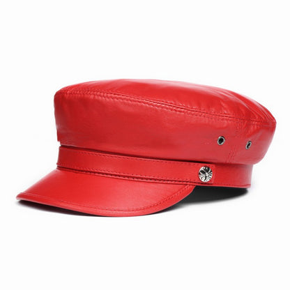 Women's Autumn And Winter Leisure Flat-top Cap