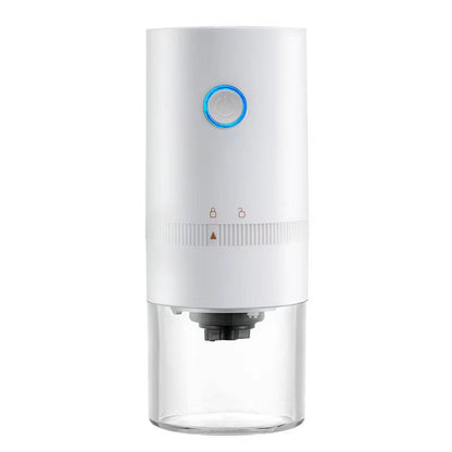 Nuevo molinillo de café eléctrico portátil actualizado, tipo C, carga USB, molinillo de granos de café con núcleo de cerámica profesional