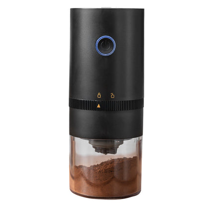 Nuevo molinillo de café eléctrico portátil actualizado, tipo C, carga USB, molinillo de granos de café con núcleo de cerámica profesional