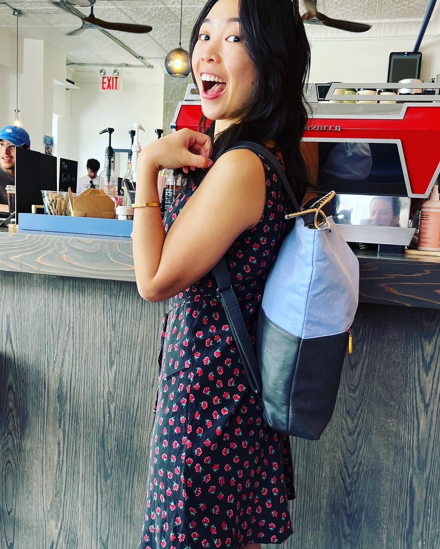 Chic Travel Backpack with Luggage Sleeve